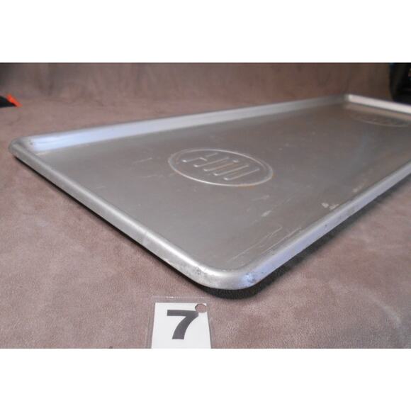 Antique HILL Aluminum Deli Case Display Tray # 7 30" X 10.5" Butcher Bakery - Picture 3 of 9